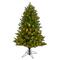 4ft. Pre-Lit Vermont Spruce Artificial Christmas Tree, Color Changing LED Lights